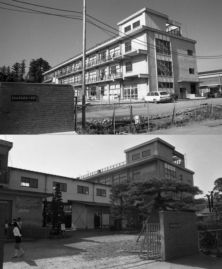 野本小学校（昭和45年前後）